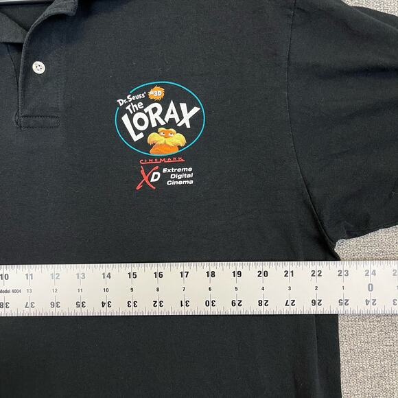 Cinemark Theaters Dr Seuss' The Lorax Polo Shirt Movie Theater Employee 2012 - Picture 6 of 10
